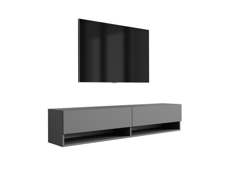 Szafka RTV Antracyt, 170 × 32 × 34 cm 749743