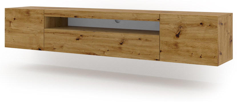 Szafka RTV AURA 200 cm dąb artisan 241245