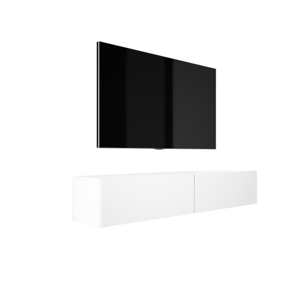Szafka RTV : Biały Matowy, 170 x 34 x 32 cm 224830