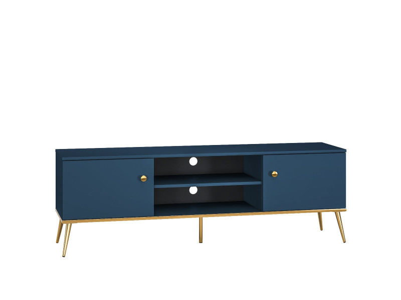 Szafka RTV BLU 160 granatowa 281801