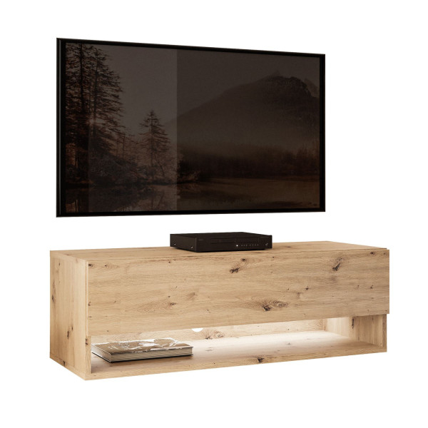 Szafka RTV CALANTE 90 cm dąb artisan 293441
