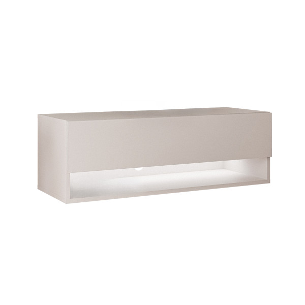 Szafka RTV CALANTE 90 cm z led podwieszana kaszmir 334032