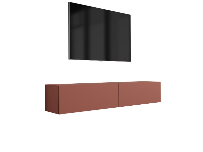 Szafka RTV: Ceglasty, 170 x 34 x 32 cm 642424