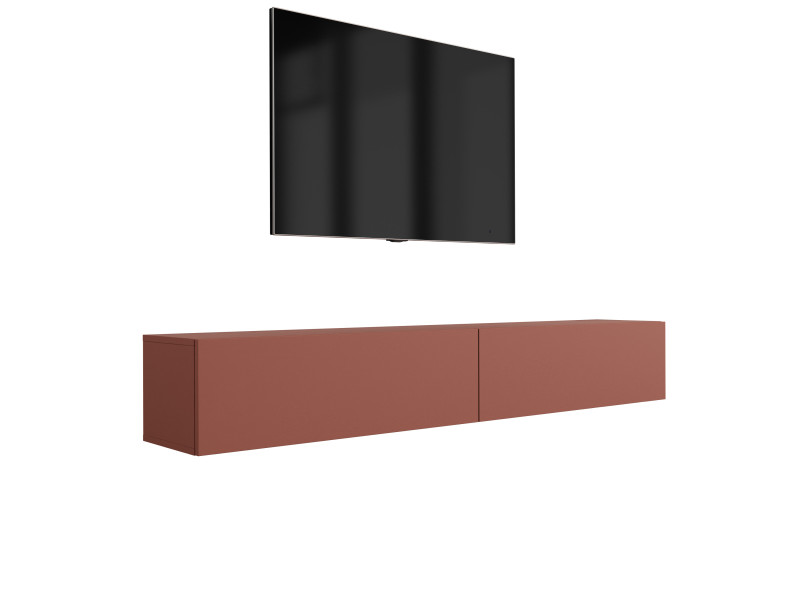 Szafka RTV: Ceglasty, 200 (2 x 100) x 34 x 32 cm 642443