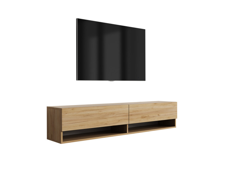 Szafka RTV Dąb Craft, 170 × 32 × 34 cm 749664