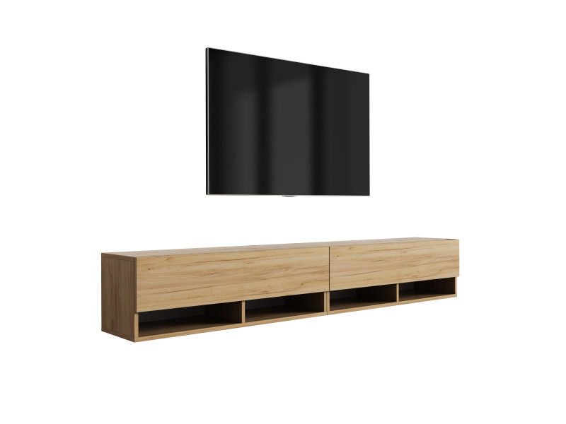 Szafka RTV Dąb Craft, 200 (2 x 100) × 32 × 34 cm 749683