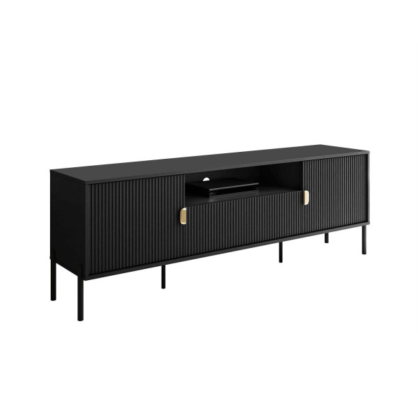 Szafka RTV DALIA Czarna 180 cm 219190