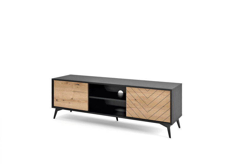 Szafka RTV Diamond w stylu skandynawskim 298917