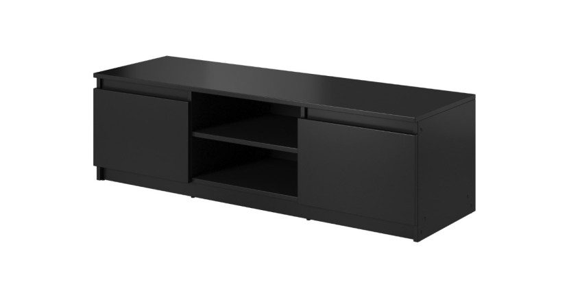Szafka RTV DIDI 120 w kolorze czarny grafit 329658