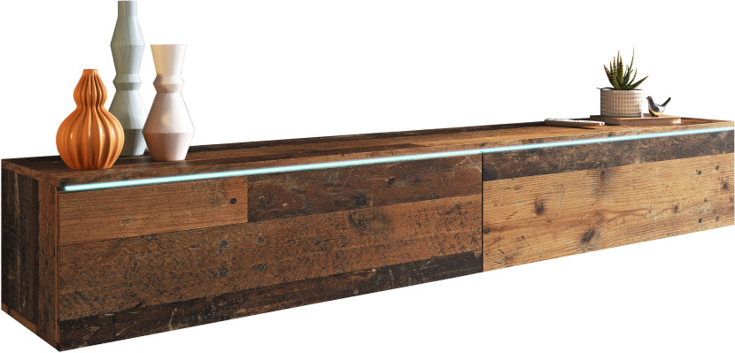 Szafka RTV DONNA 180 w kolorze old wood 329753