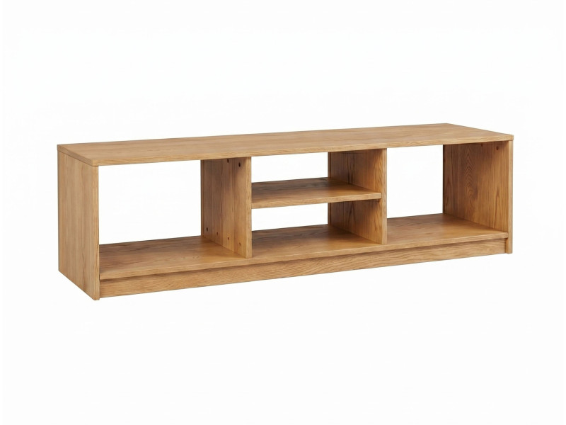 Szafka RTV EKO 160 cm drewniana, kolor dębowy 1080128