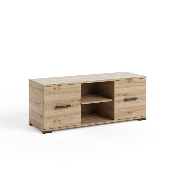 Szafka RTV FELIX 5 dąb artisan 120 cm minimalistyczna do salonu 902732