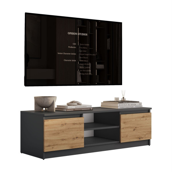 Szafka RTV HANA 120, artisan/antracyt 841699