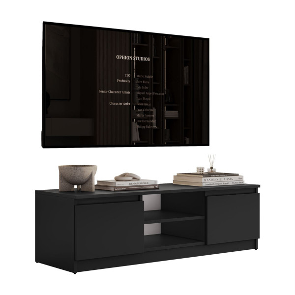 Szafka RTV HANA 120, czarny mat 841702