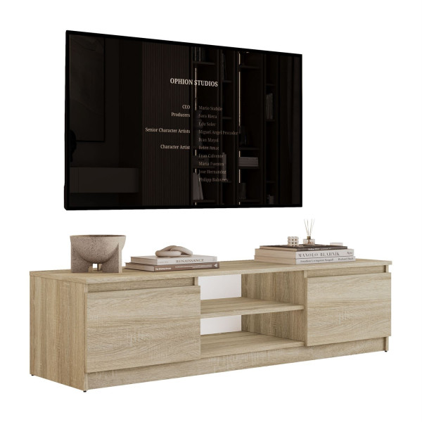 Szafka RTV HANA 140 cm, dąb sonoma 841695
