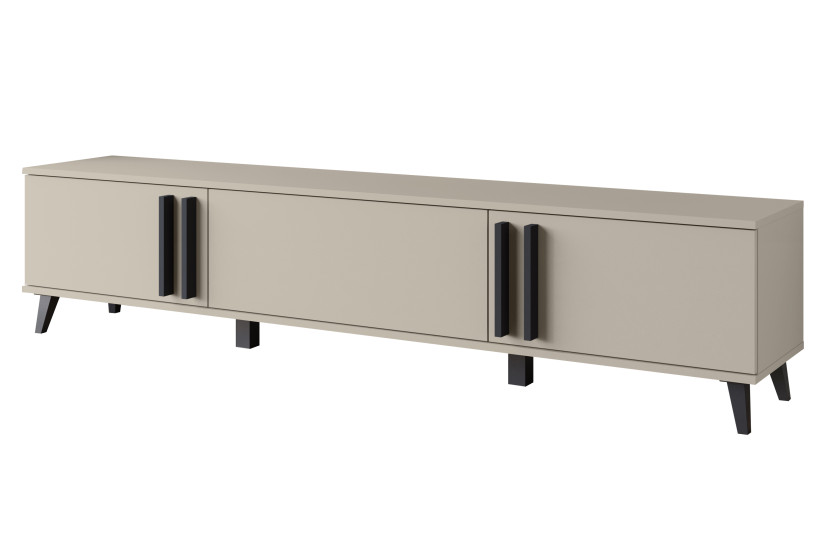 Szafka rtv HURON 180 cm congo/czarny 715262