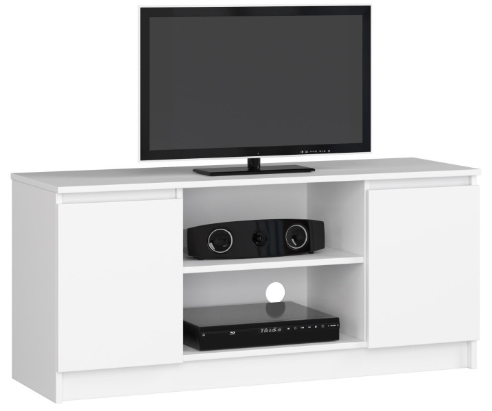 Szafka RTV K120 Biała 120x40x55 cm 301725