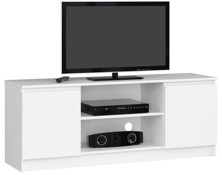 Szafka RTV K140 BIała 140x40x55 cm 301747