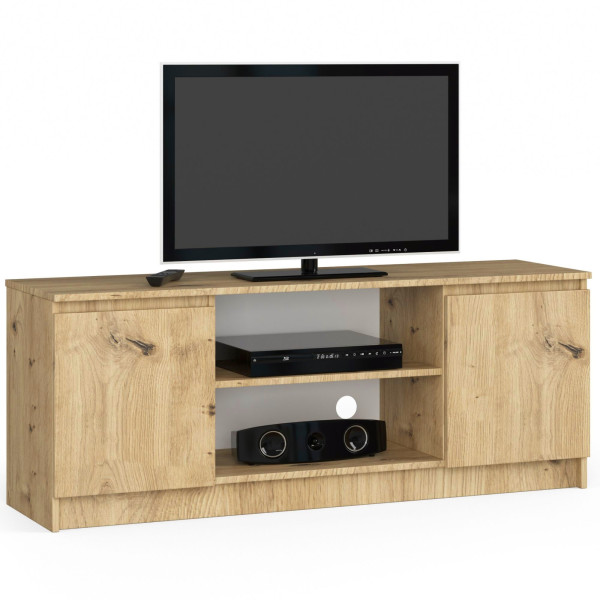Szafka RTV K140 Dąb Artisan 140x40x55 cm 301737