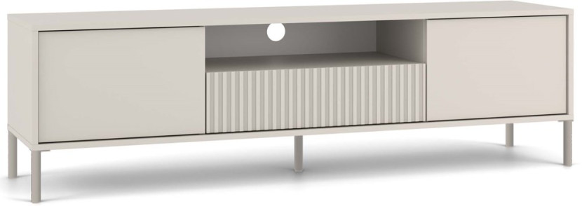SZAFKA RTV KAMARO 160 KASZMIR Front ryflowany + Klasyczny 527127