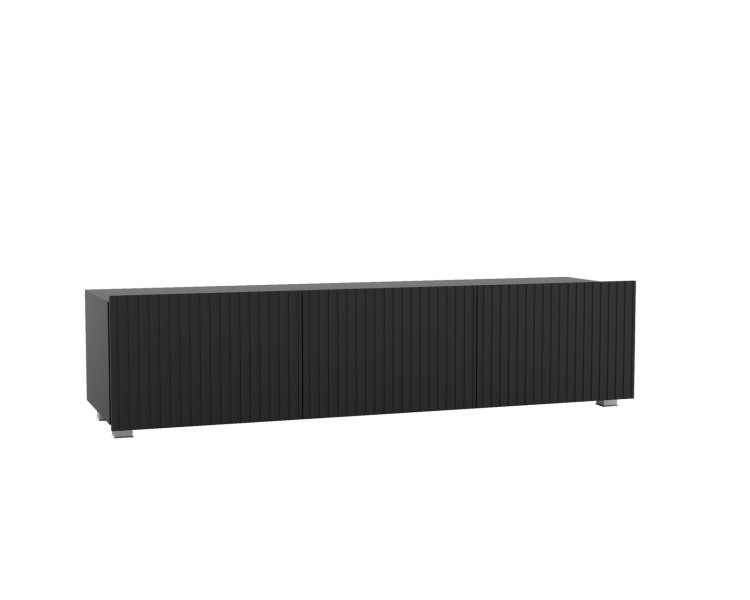 Szafka RTV Kolder 150 cm w kolorze czarnym 298962