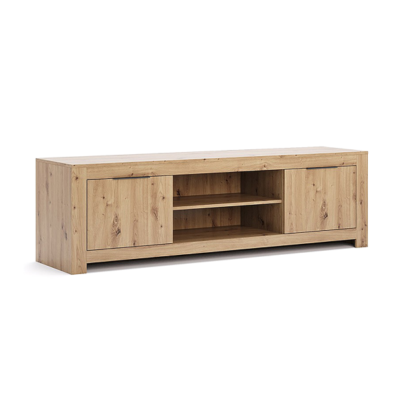 Szafka RTV komoda 54x180 cm Dąb Artisan 771393