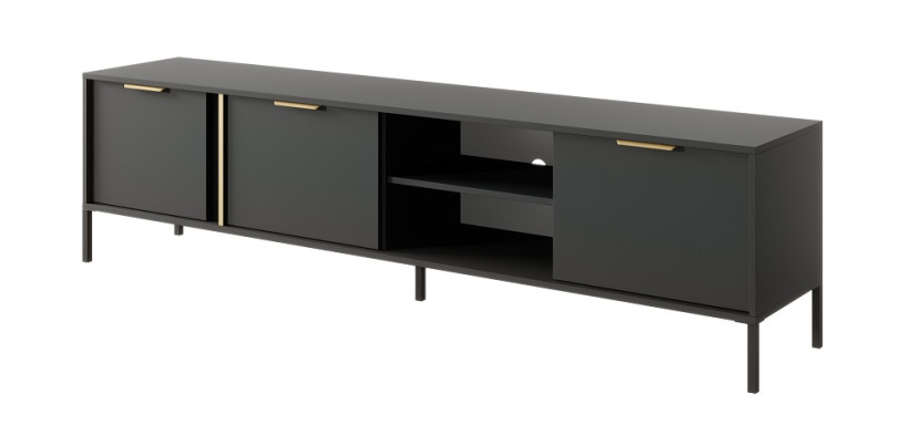 Szafka rtv LARYSA F - antracyt 223640