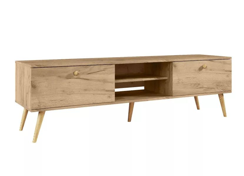 Szafka RTV LEBEL 170 dąb craft złoty 551680
