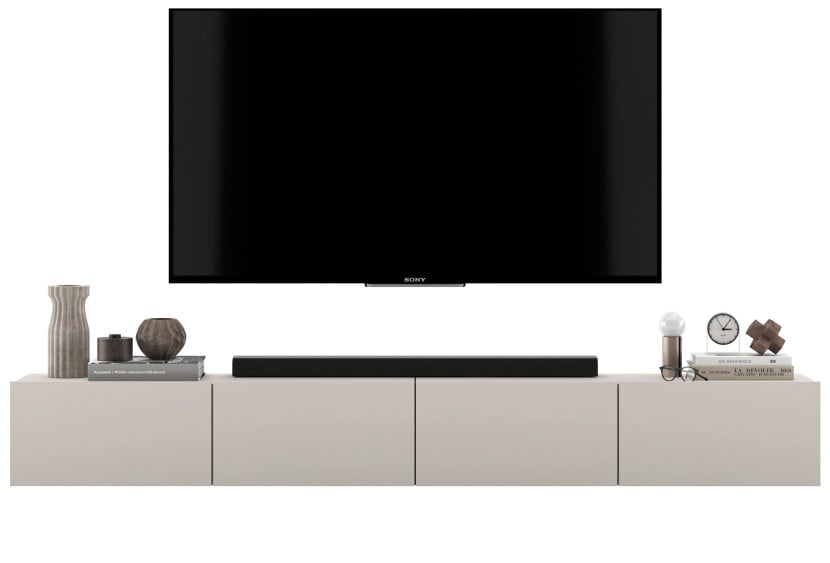 Szafka RTV Loft wisząca komoda RTV kaszmir MAT 240 636583