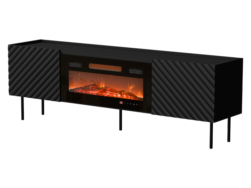 Szafka RTV Lucca 180 2D z kominkiem 267934