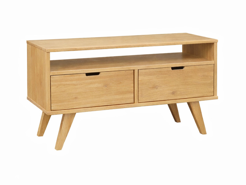 Szafka RTV Malmo 63x109 cm drewniana, kolor dębowy 937562