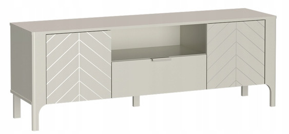 Szafka RTV MALUBA 160 cm kaszmir WZÓR JODEŁKA 636771