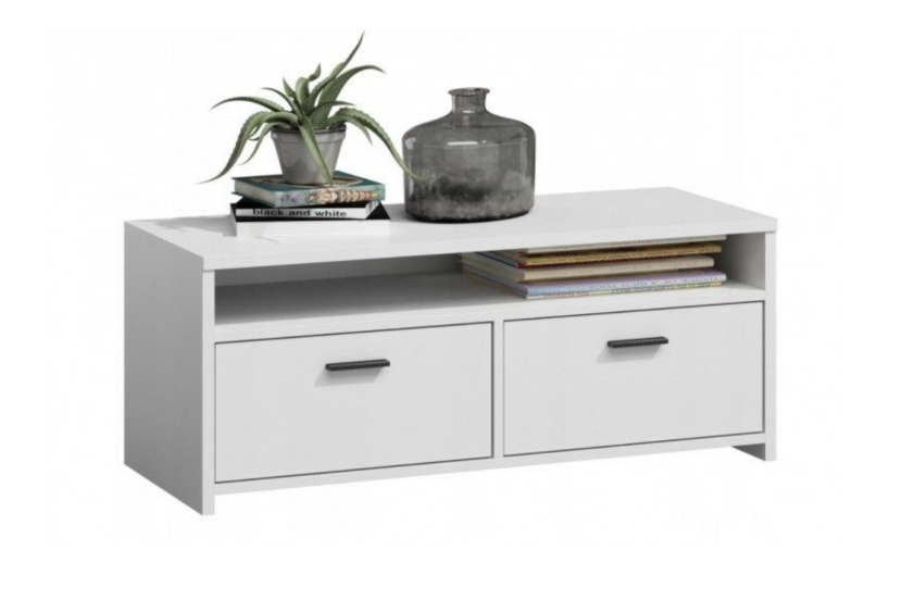 Szafka RTV MILAN 100 cm - Biały 909713