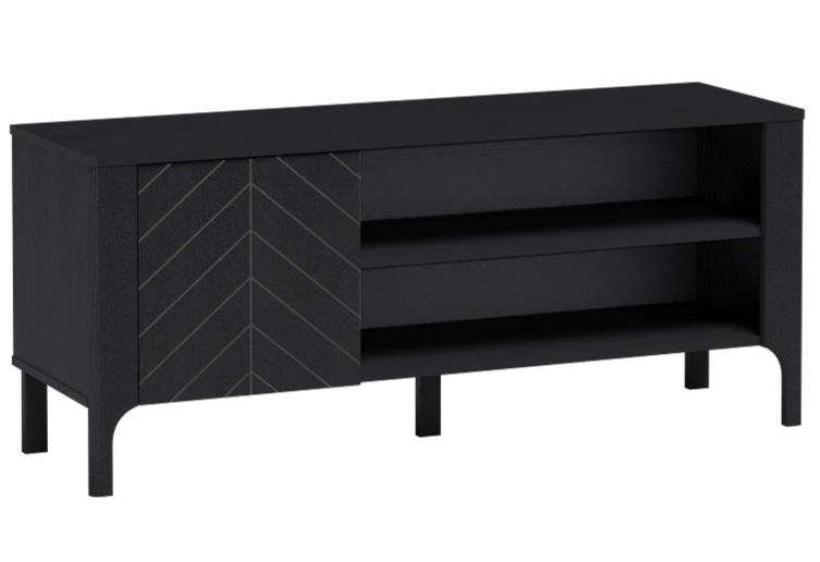 Szafka RTV MONZA 6 w czarnym kolorze 536681