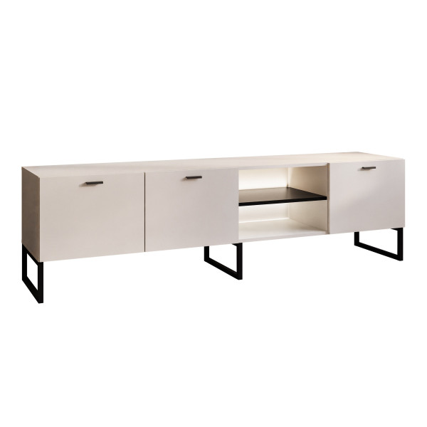Szafka RTV MOONLIGHT 185 cm kaszmir 193594