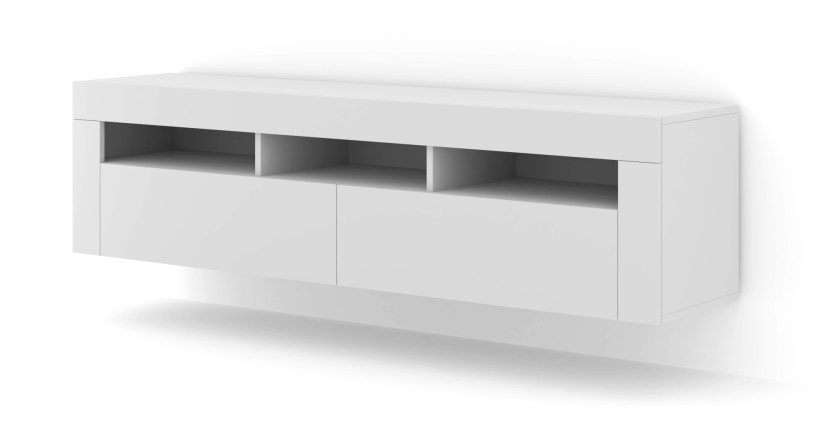 Szafka RTV MORENO 160 cm biały mat 241289