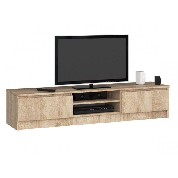Szafka rtv, NOVA 160x40x33 cm, dąb sonoma, mat | TYLETEGOTU 988742