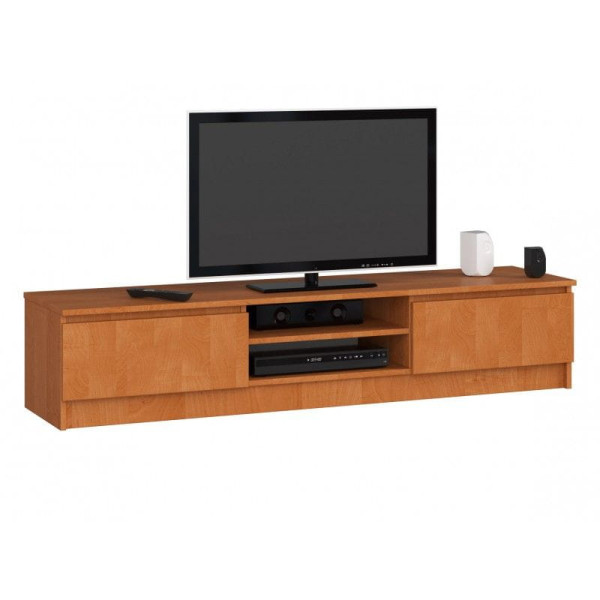 Szafka rtv, NOVA, 160x40x33 cm, olcha, mat | TYLETEGOTU 988736