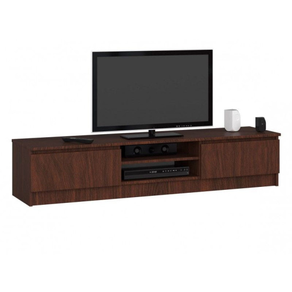 Szafka rtv, NOVA 160x40x33 cm, wenge, mat | TYLETEGOTU 988750