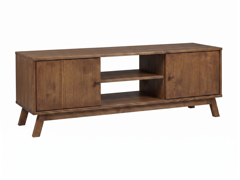 Szafka RTV Oregon wood 150 cm drewniana, kolor brązowy 1063132