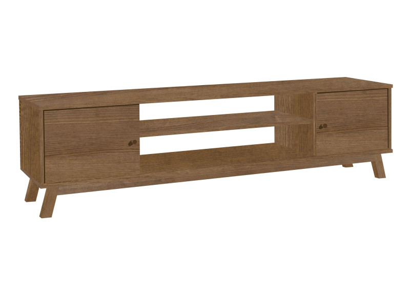 Szafka RTV Oregon wood 200 cm drewniana, kolor brązowy 682088