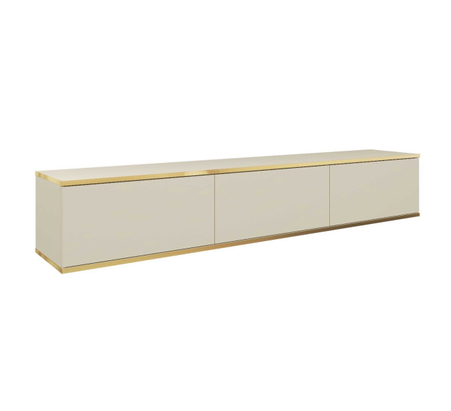 Szafka RTV ORO 175 beż - kaszmir + złoto 351421