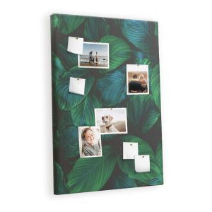 Tablica korkowa do salonu nadruk Planer jedzenia + pinezki 516847