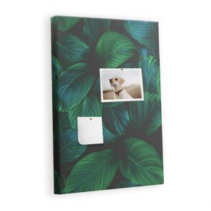 Tablica korkowa do salonu nadruk Planer jedzenia + pinezki 516848