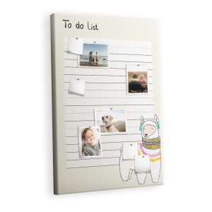 Tablica korkowa do salonu nadruk Planer urodzin + pinezki 528495