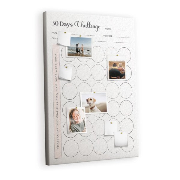 Tablica korkowa do szkoły nadruk Planer + pinezki 528875