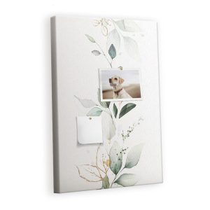 Tablica korkowa organizer nadruk Las drzewa + pinezki 473887