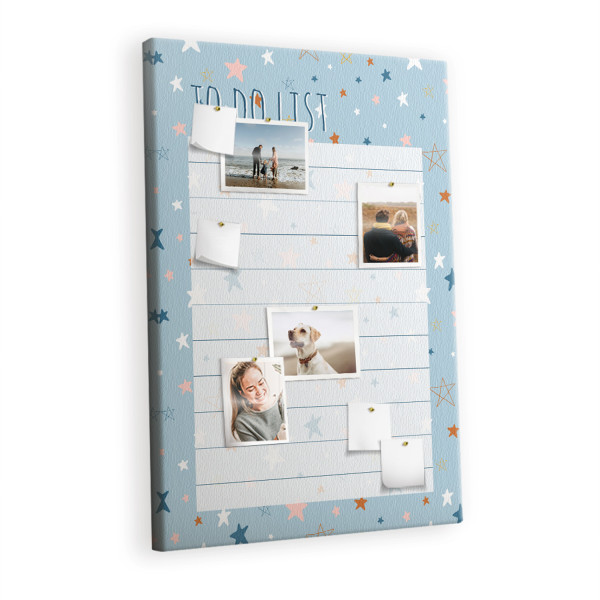Tablica korkowa organizer nadruk mandala + pinezki 529256