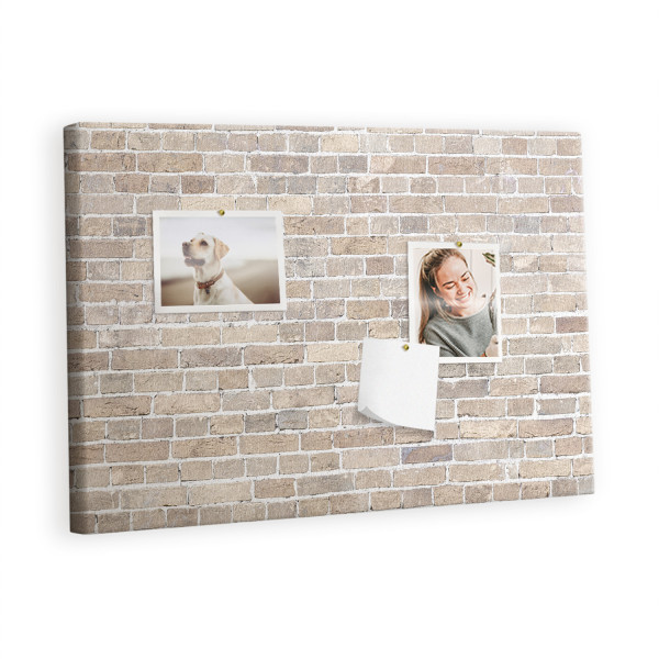 Tablica korkowa z nadrukiem dekoracyjna + pinezki Organizer 398516