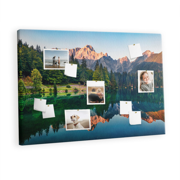 Tablica korkowa z nadrukiem dekoracyjna + pinezki Organizer 384061
